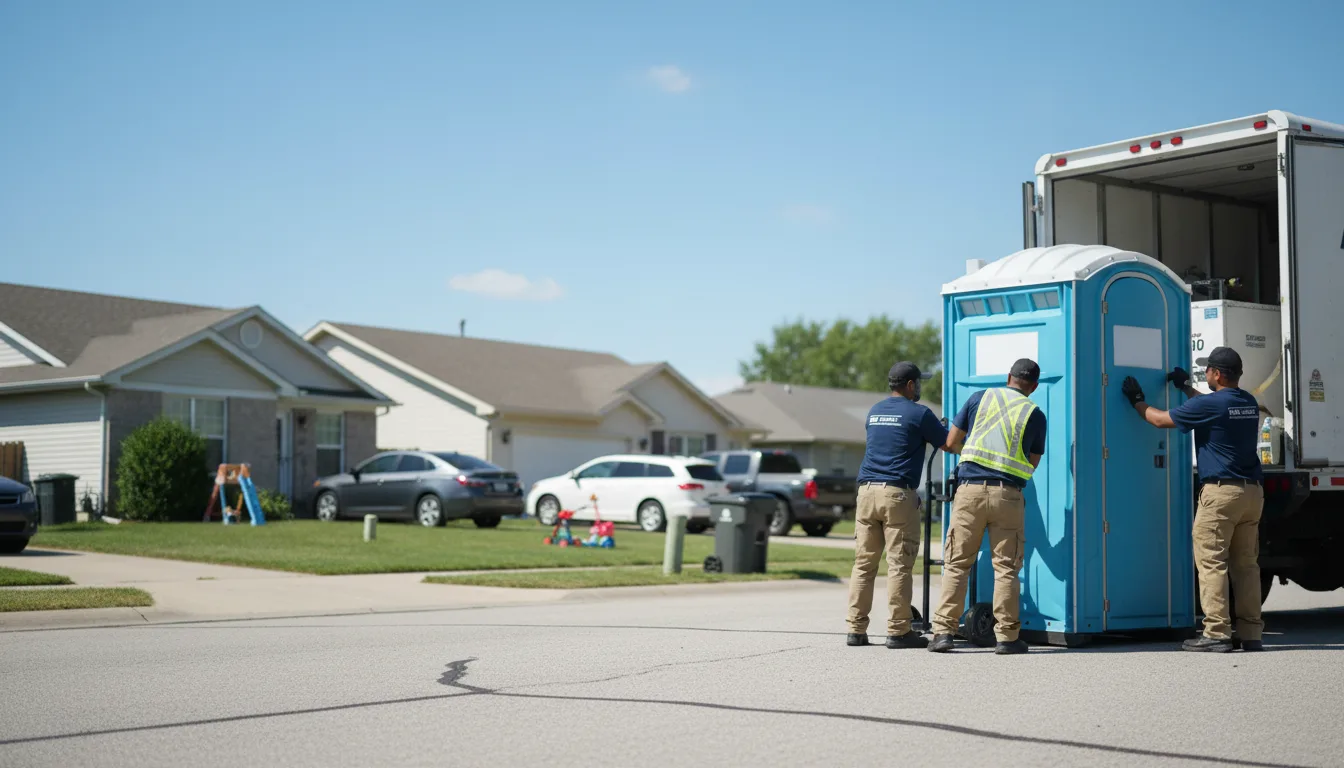 Standard Porta Potty Rentals in Burlington, IN near me
